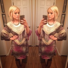 Crochet Vibes Dress